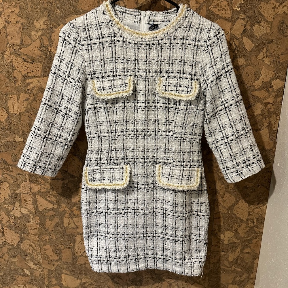 Yoins (your inspiration) tweed dress size xs